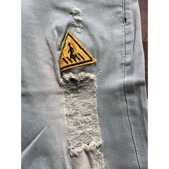 SHEIN Patchwork Denim - Picture 4 of 10